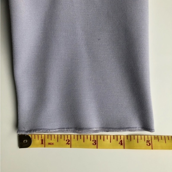 ARITZIA Babaton Barrett Peplum Women’s Top Size S Back Zip Lilac‎ Ruffle - Picture 13 of 15